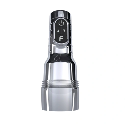 Fleshlight Quiver Вибриращ и затоплящ мастурбатор вагина [4]
