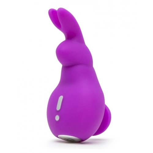 Мощен презаредим стимулатор зайче от силикон Mini Ears Happy Rabbit