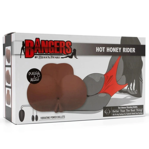 Вибриращ мастурбатор вагина и дупе Hot Honey Rider [7]