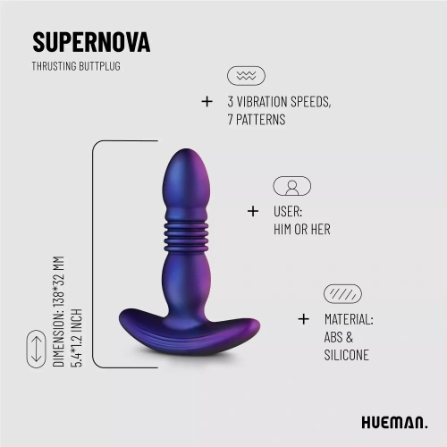 Анален стимулатор с тласъци Supernova [9]