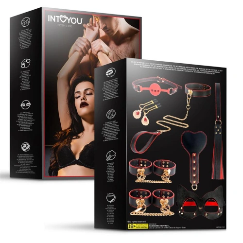 Луксозен бондидж комплект от 8 части Intoyou BDSM Line [9]