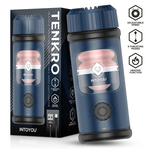 Автоматичен мастурбатор с тласъци и затопляне Tenkro [7]