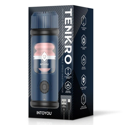 Автоматичен мастурбатор с тласъци и затопляне Tenkro [8]