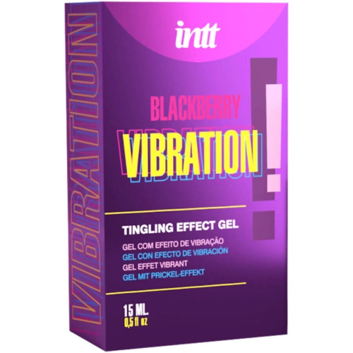 Стимулиращ гел Intt Vibration! Blackberry 15 мл [2]