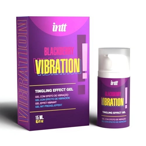 Стимулиращ гел Intt Vibration! Blackberry 15 мл [1]