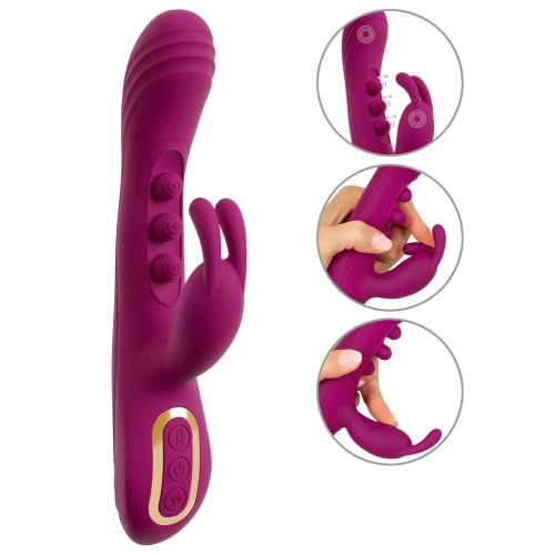 Рабит вибратор Javida Vibrating & Knocking [5]