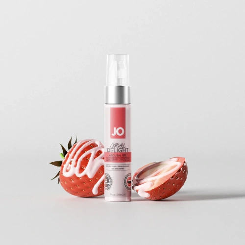 Стимулиращ орален гел Jo Oral Delight Ягода 30 мл [3]