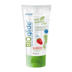 Био лубрикант с аромат ягода Bioglide Strawberry 80 мл.