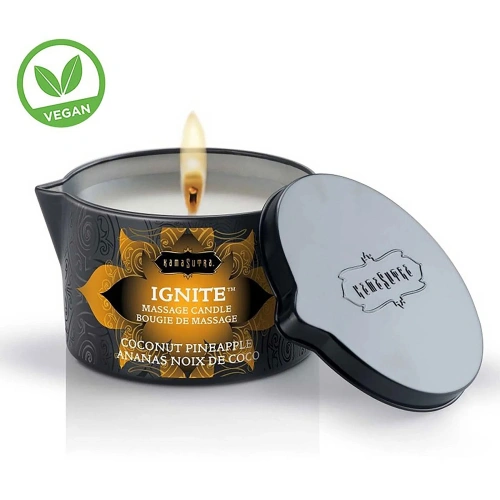 Масажна свещ Kama Sutra Ignite ананас и кокос 170 гр