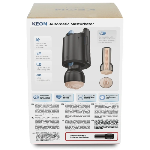Интерактивен Bluetooth и Wi-Fi мастурбатор Kiiroo Keon [9]