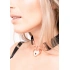 Харнес сутиен с чокър Kinky Diva Glamour Bra & Necklace [4]