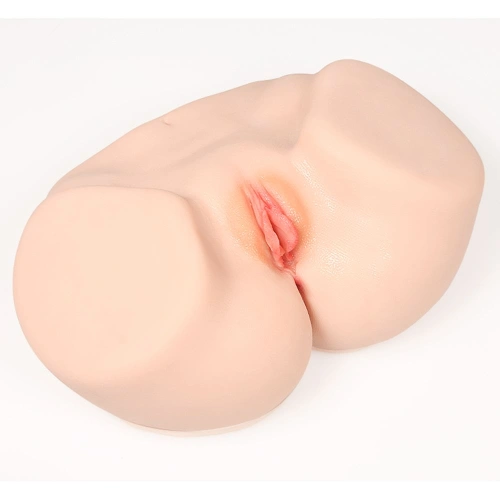 Двуслоен мастурбатор с два отвора Kokos Onahole Vanilla