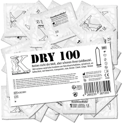 100 бр. Сухи презервативи Kondomotheke Dry