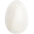 Вагинално яйце от бял кварц Yoni размер  S