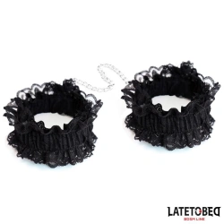 Дантелени ограничители за китки Late To Bed
