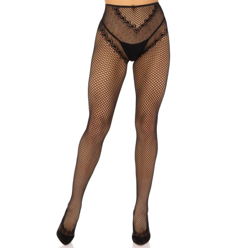 Разкриващ мрежест чорапогащник Leg Avenue 9709