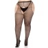 Мрежест чорапогащник с отвори Leg Avenue 1402 размер XL/2XL [1]