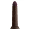 Двуслойно дилдо от силикон Shaft Model J 8,5" кафяво