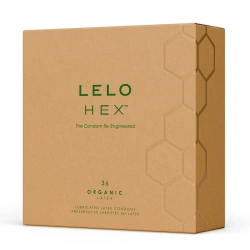 36 бр. Органик презервативи с L-arginine Lelo Hex Organic