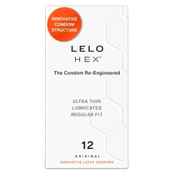 12 бр. Луксозни презервативи Lelo Hex