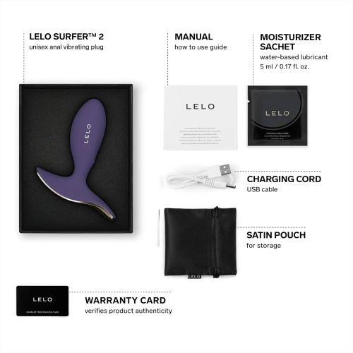 Lelo Surfer 2 Вибрираща анална играчка с App [9]