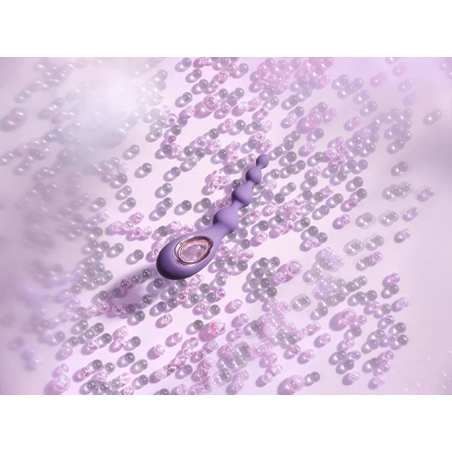 Луксозен анален вибратор Lelo Soraya Beads лилав [7]