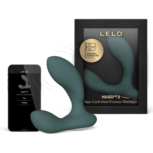Lelo Hugo 2 простатен стимулатор с Аpp зелен Lelo Hugo 2 простатен стимулатор с Аpp зелен