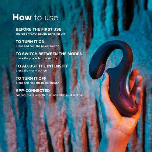 Lelo Enigma Double Sonic - A-спот вибратор с App [5]