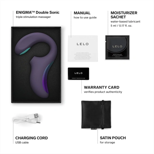 Lelo Enigma Double Sonic - A-спот вибратор с App [8]