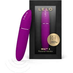 Презаредим мини вибратор Lelo Mia 3 тъмно розов