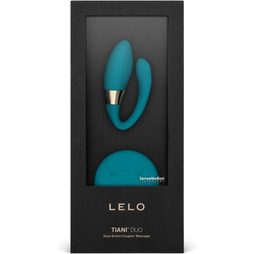 Луксозен вибратор за двойки с дистанционно Lelo Tiani Duo син [10]