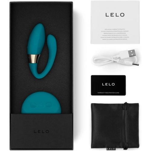 Луксозен вибратор за двойки с дистанционно Lelo Tiani Duo син [9]