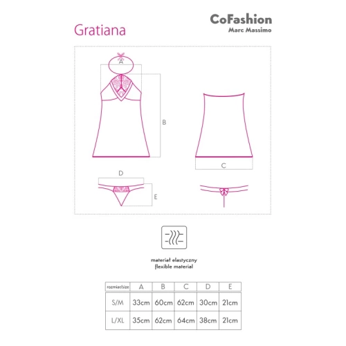 Мини секси рокля и прашки Cofashion Gratiana [4]