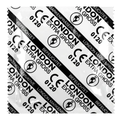 100 бр. Презервативи Durex London Extra Gross - 56 mm.