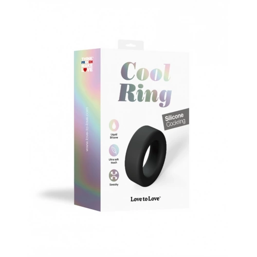 Масивен пенис пръстен от силикон Cool Ring [5]