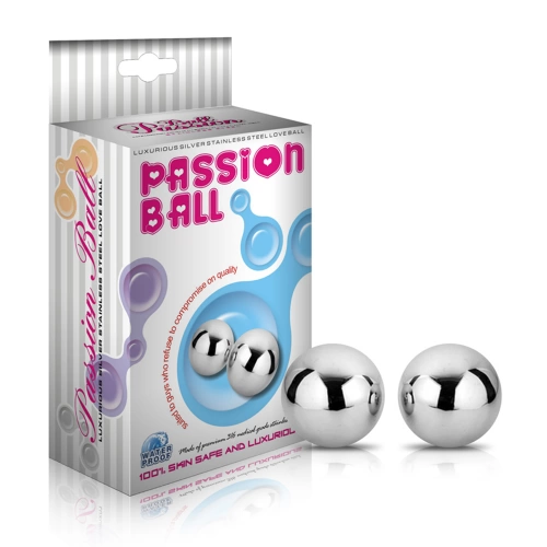 Вагинални топчета от медицинска стомана Passion Balls [4]
