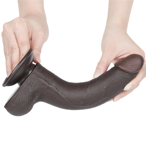 Двуслойно дилдо от кибер кожа Sliding-Skin Dong 8,5" [6]