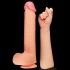 Голямо двуслойно реалистично дилдо от силикон Nature Cock 12" [1]