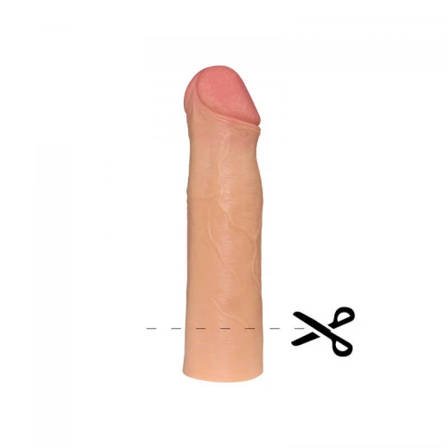 Супер реалистичен пенис удължител от силикон Nature Extender [3]