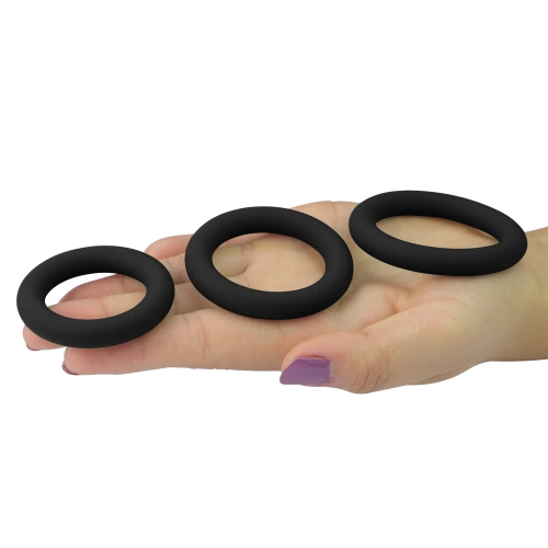 Комплект пенис пръстени от силикон Power Plus