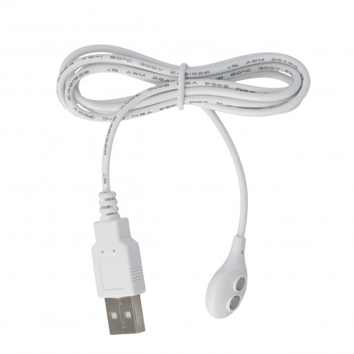 Магнитен USB кабел за презареждане Lovense бял