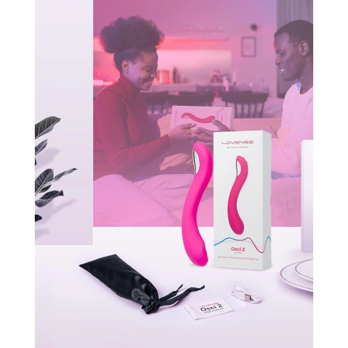 Презаредим G-spot вибратор с пулсации Lovense Osci 2 с App [9]