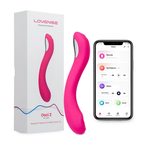 Презаредим G-spot вибратор с пулсации Lovense Osci 2 с App [11]