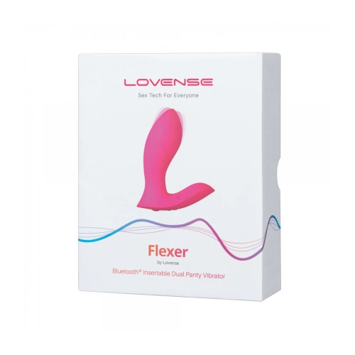 Lovense Flexer луксозен стимулатор за носене с App розов [15]