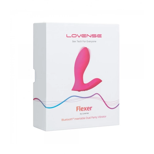 Lovense Flexer луксозен стимулатор за носене с App розов [17]
