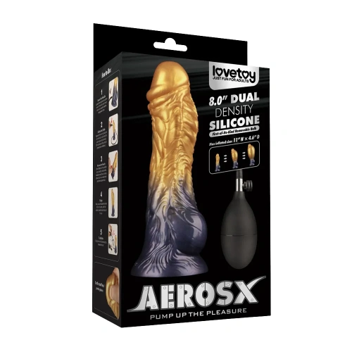 Надуваемо фентъзи дилдо Aerosx Pump Up The Pleasure [14]