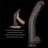 Голямо силиконово дилдо Nature Cock 14,5" кафяво [10]