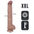 Гъвкаво силиконово дилдо Nature Cock 14,5" [14]