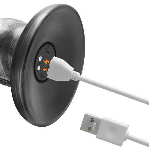 Вибриращо дълго гъвкаво дилдо Vibrax Slider 40 см [7]