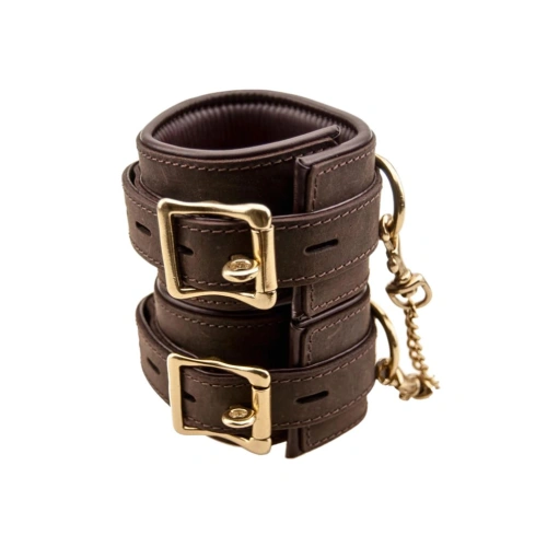 Луксозни белезници от естествена кожа Bound Nubuck [1]